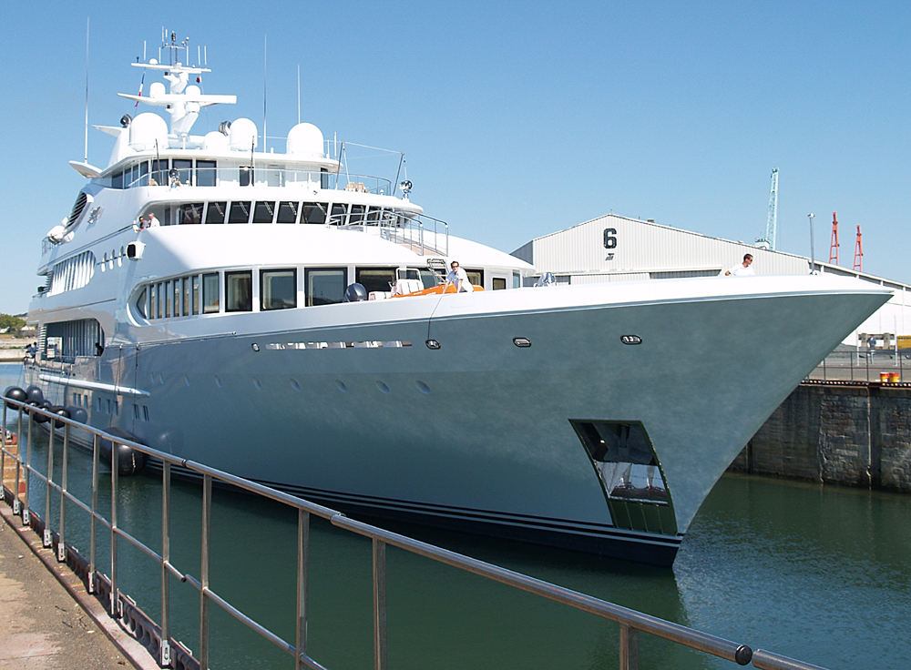 Photo yacht en forme